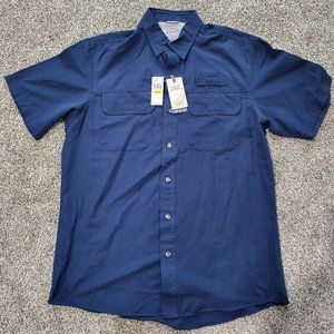 NWT - Men's Izod Short Sleeve Button-up (Medium)